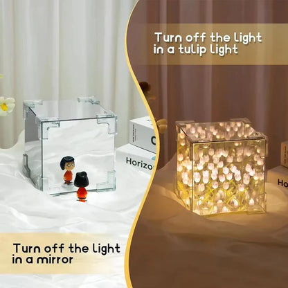 Cube Tulip Lamp