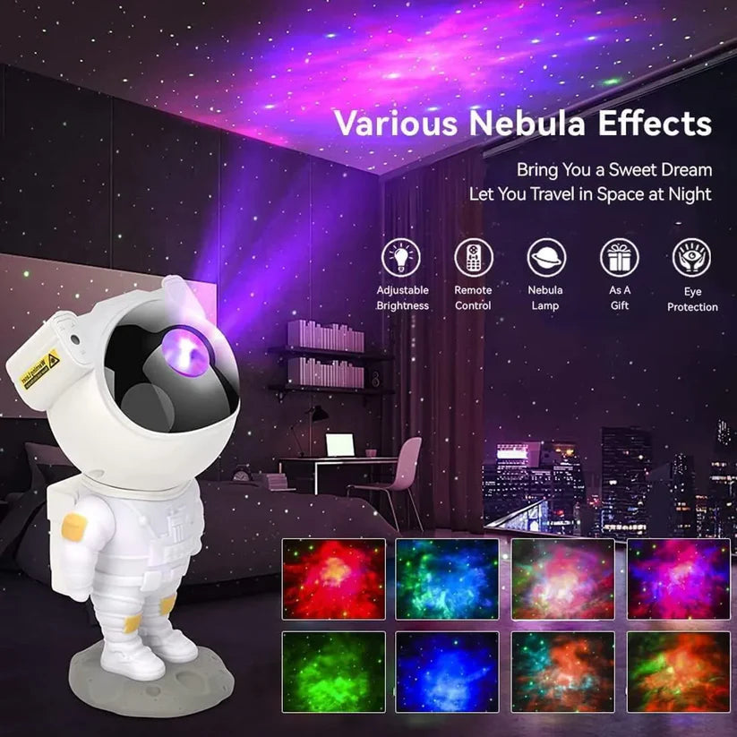 Astronaut Galaxy Projector Lamp
